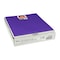 C-Line Products Tri-Fold Portfolio, Heavyweight Poly, Purple, 24PK 33949-BX - alternate 2